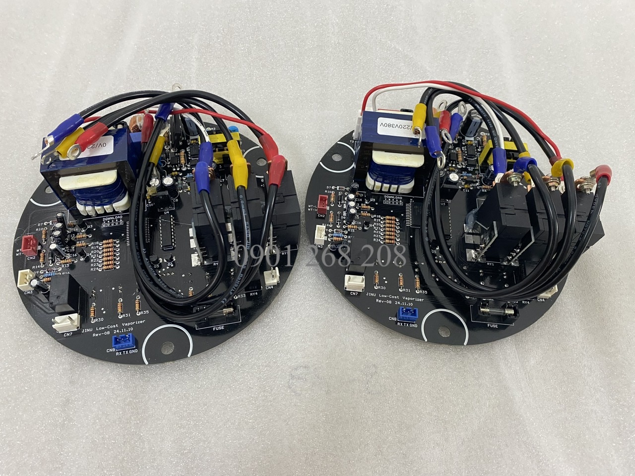 Mach điện cho máy hóa hơi JINU 100kg/h JEVS-100